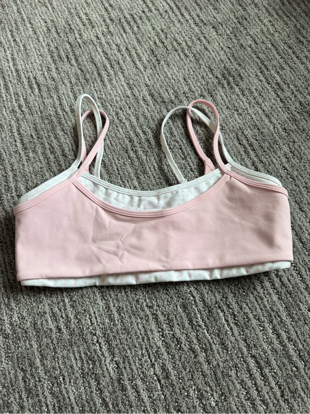 Liaison the label double layer scoop bra
